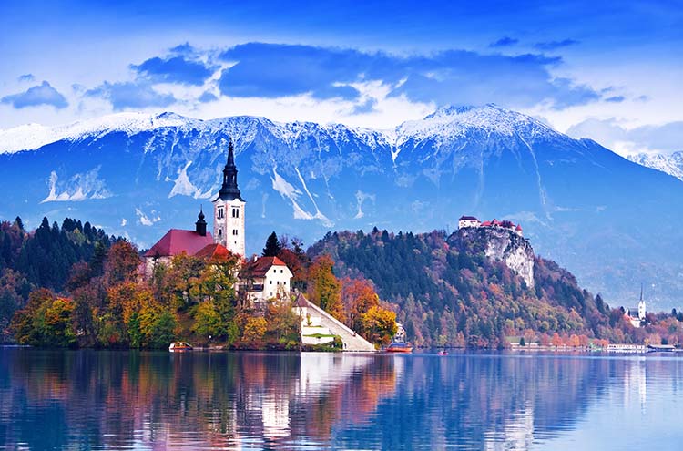 Bled Island Lake Bled Slovenia - Europe